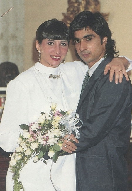 A picture of Alba Flores' parents Antonio Flores and Ana Villa.